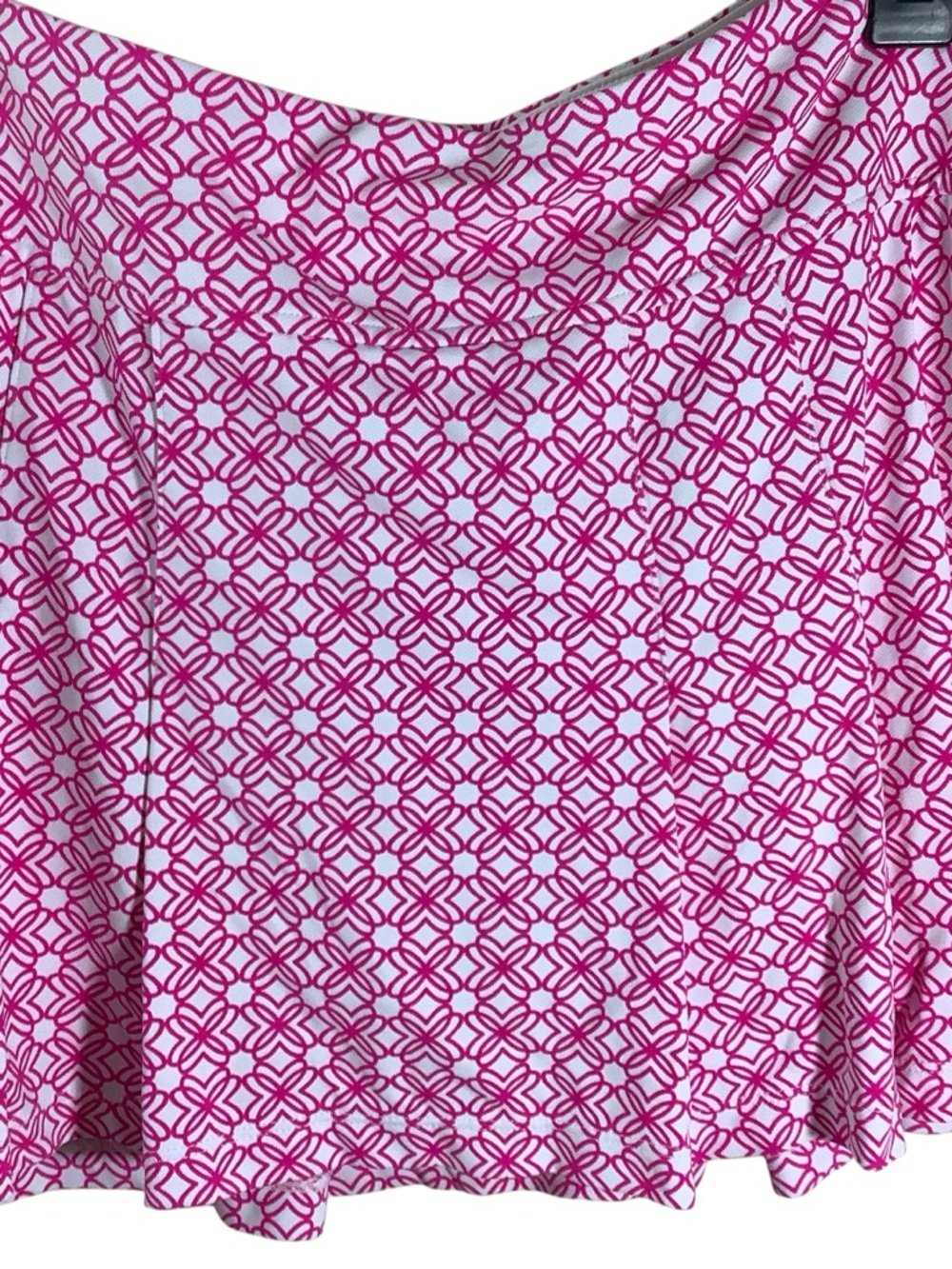 Lilly Pulitzer Luxletic Pink Geometric A-Line Skort - Picture 2 of 9